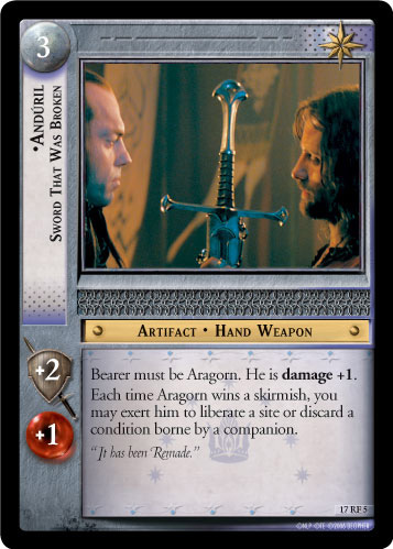 Anduril, Sword That Was Broken (F)