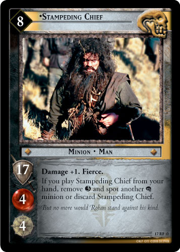 Stampeding Chief (F)