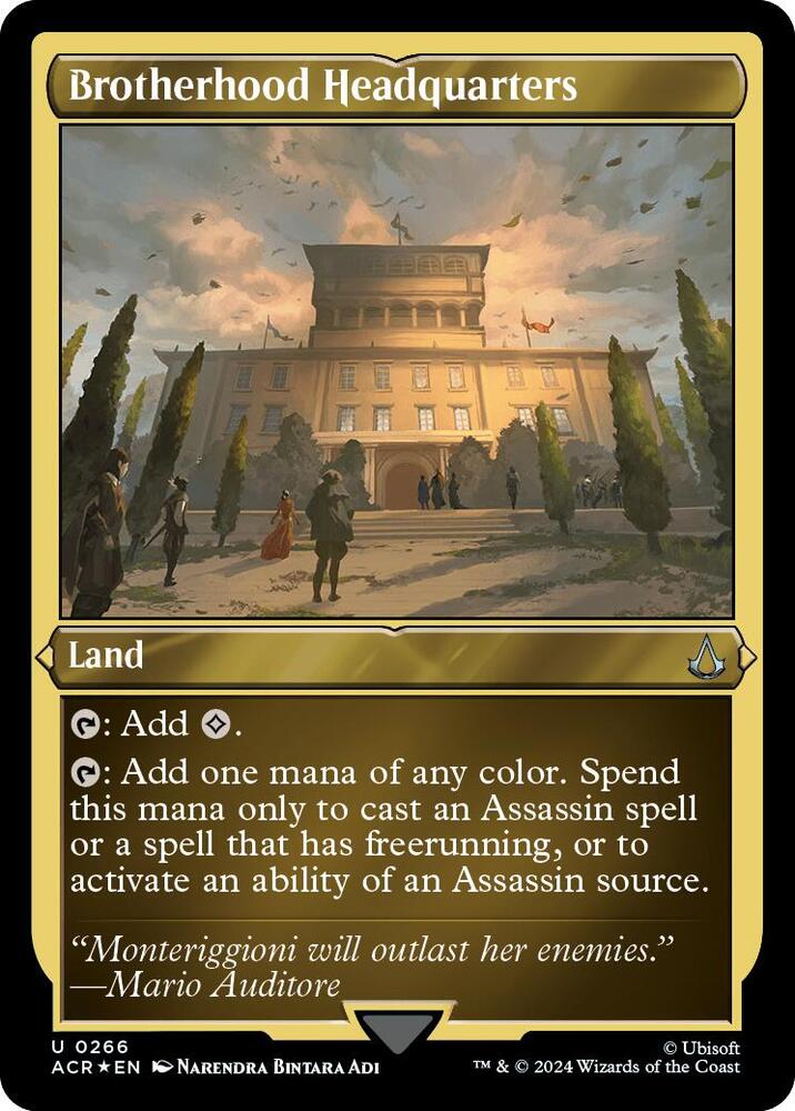 Brotherhood Headquarters (Foil Etched)