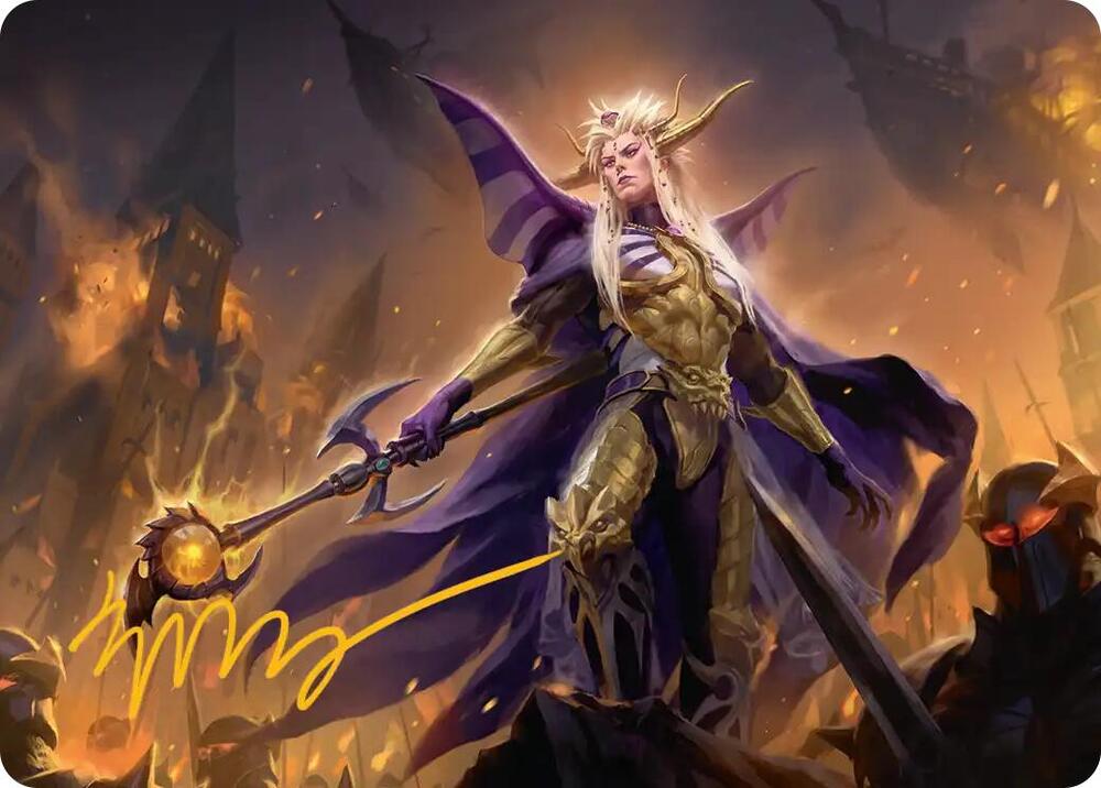 The Emperor of Palamecia Art Card (Gold Stamped)