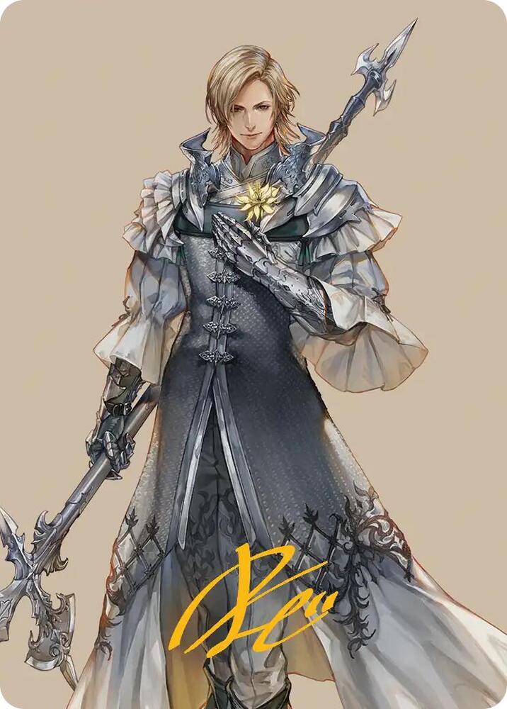 Dion, Bahamut's Dominant Art Card (Gold Stamped)
