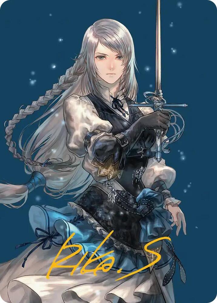 Jill, Shiva's Dominant Art Card (Gold Stamped)