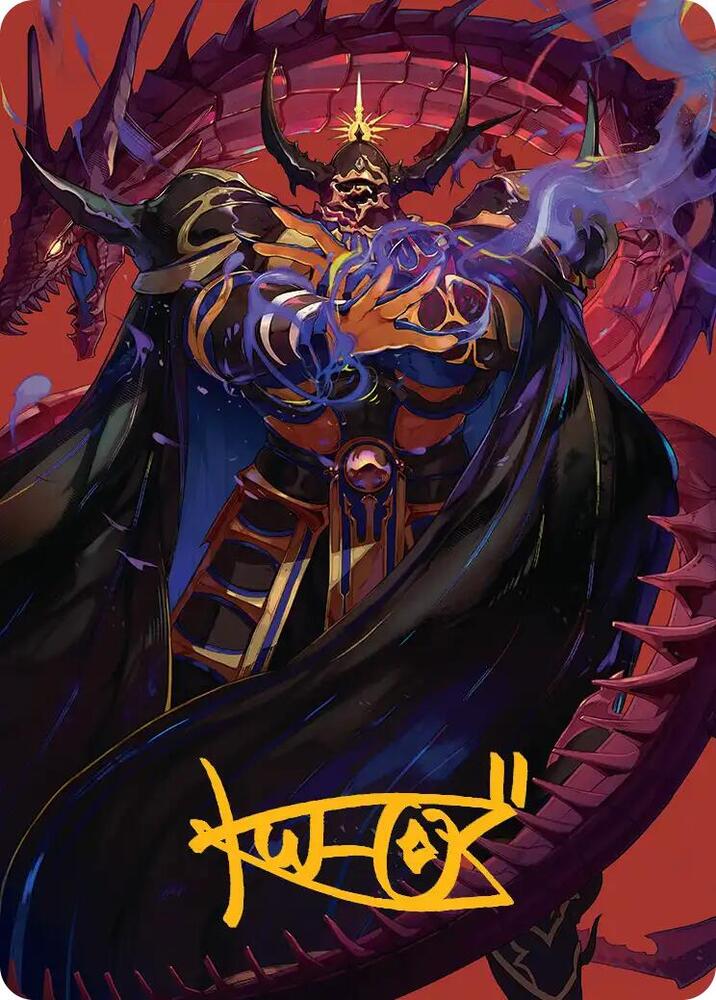Golbez, Crystal Collector Art Card (Gold Stamped)