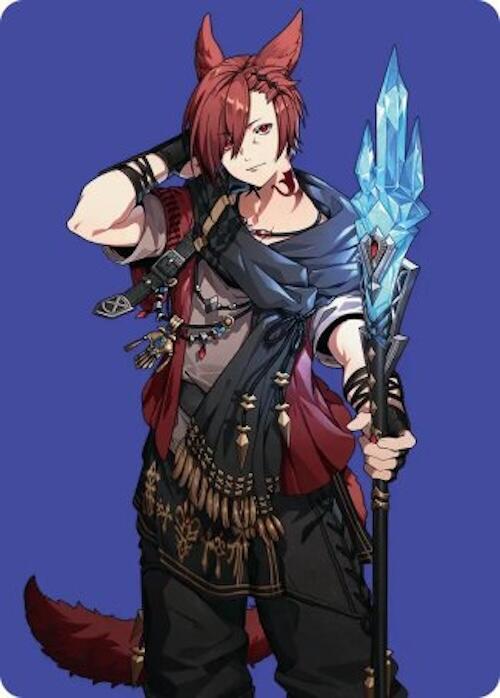 G'raha Tia, Scion Reborn Art Card