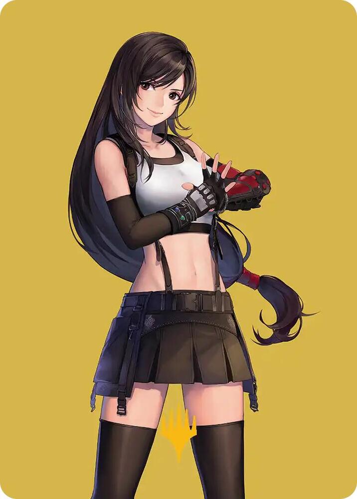 Tifa, Martial Artist Art Card (Gold Stamped)