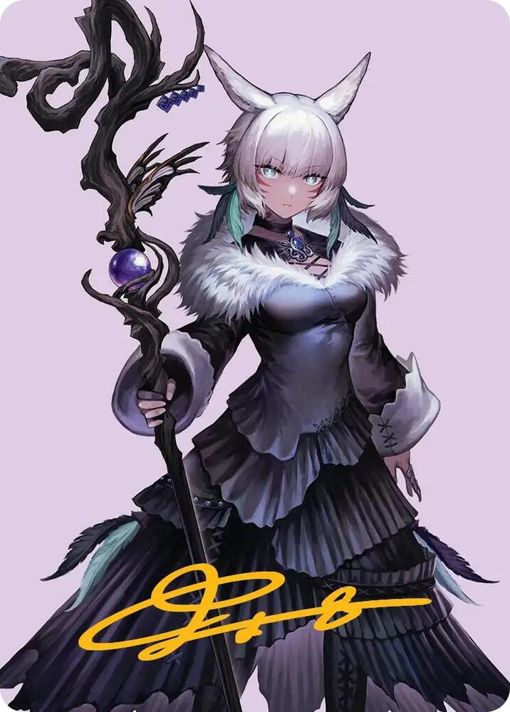 Y'shtola, Night's Blessed Art Card (Gold Stamped)