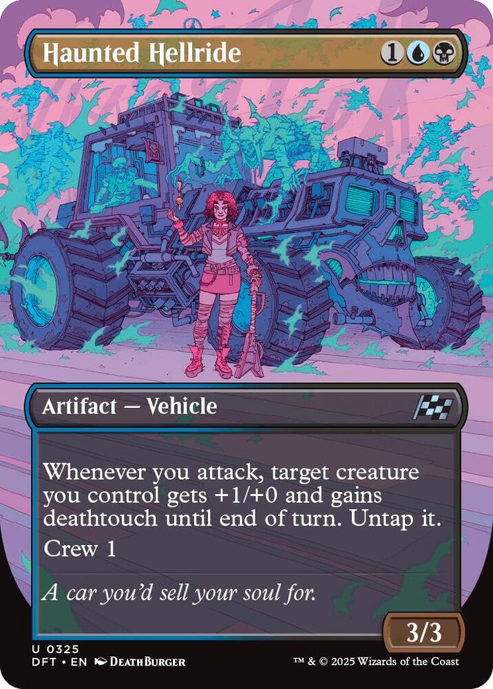 Haunted Hellride (Borderless)