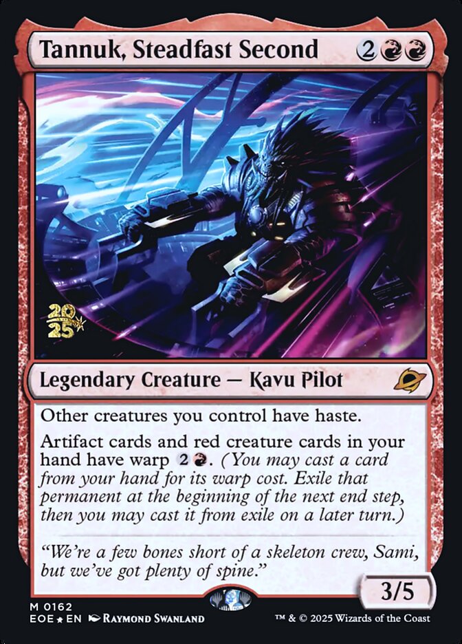 Tannuk, Steadfast Second (Prerelease)