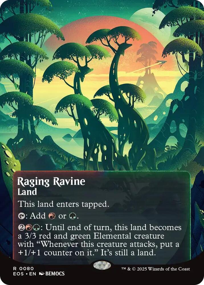 Raging Ravine (Borderless)