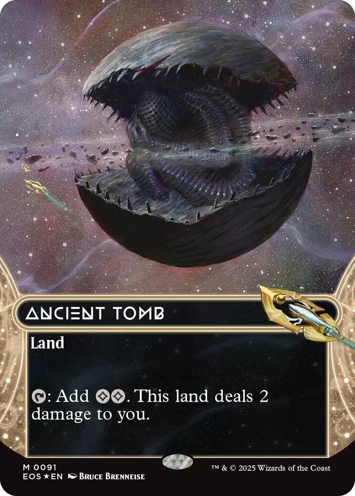 Ancient Tomb (Borderless) (Galaxy Foil)