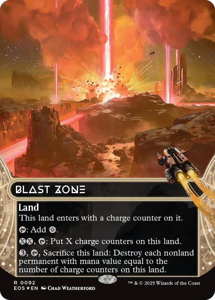 Blast Zone (Borderless) (Galaxy Foil)
