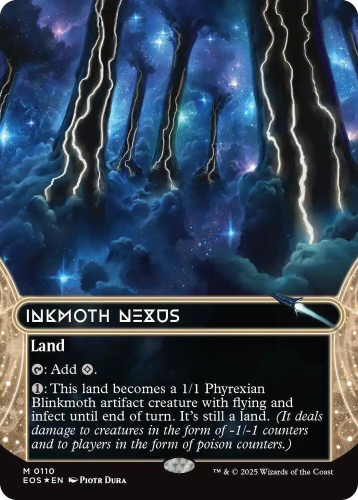 Inkmoth Nexus (Borderless) (Galaxy Foil)