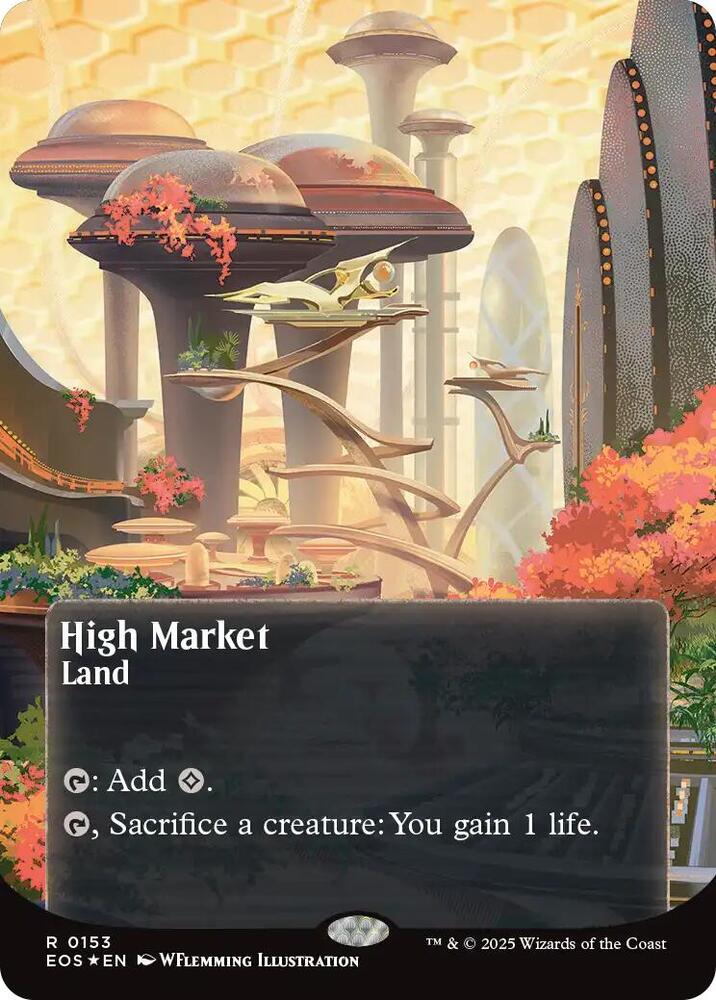 High Market (Borderless) (Galaxy Foil)