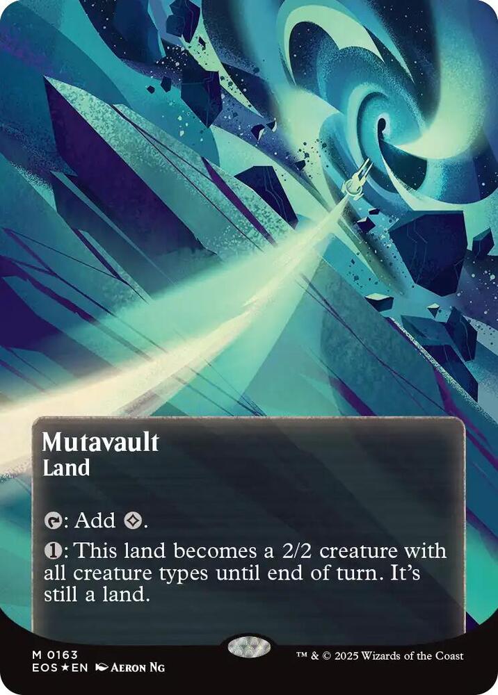 Mutavault (Borderless) (Galaxy Foil)