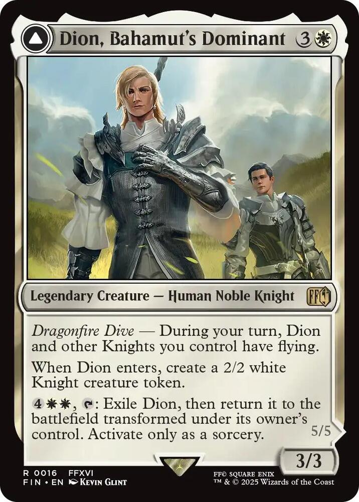Dion, Bahamut's Dominant Front