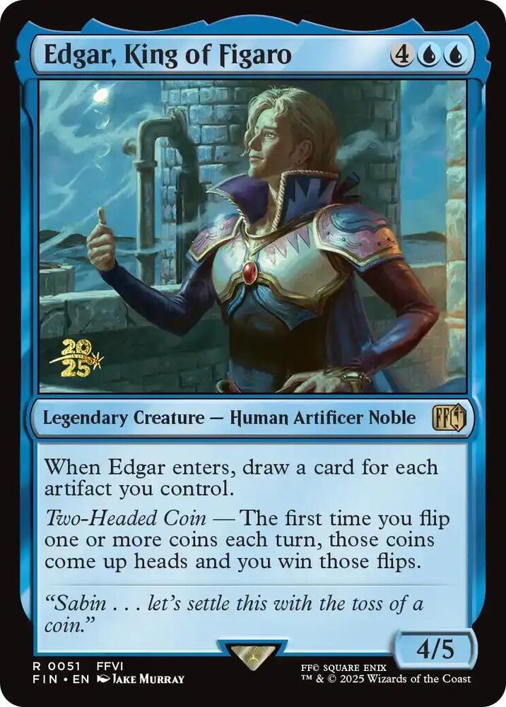 Edgar, King of Figaro (Prerelease)