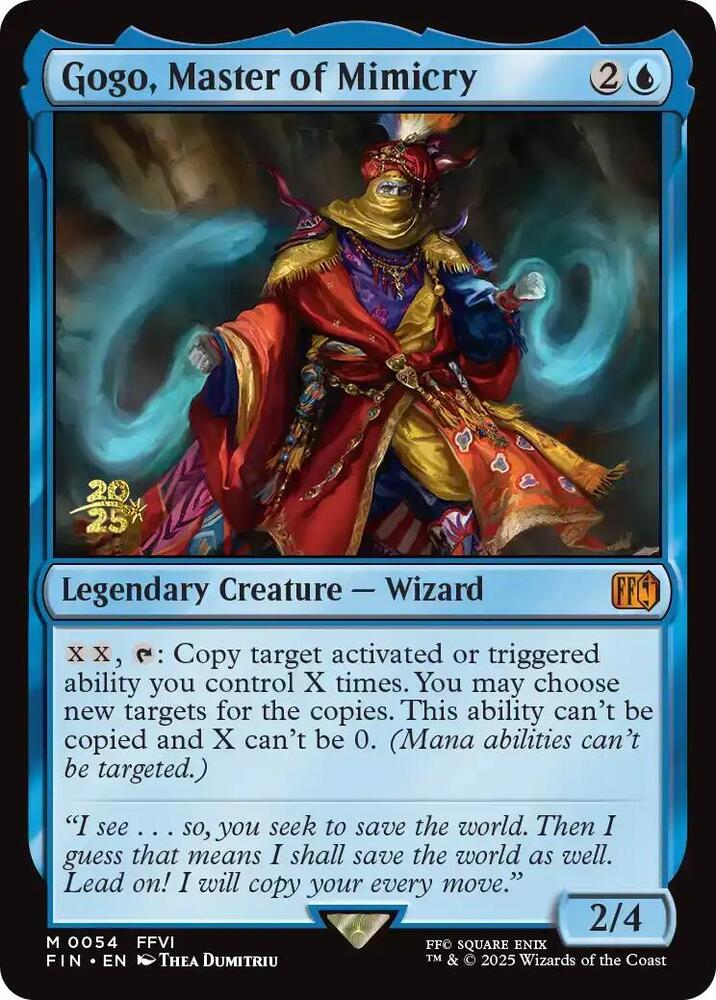 Gogo, Master of Mimicry (Prerelease)
