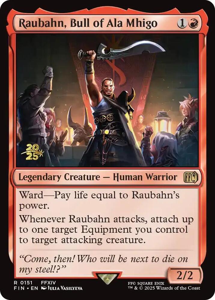 Raubahn, Bull of Ala Mhigo (Prerelease)