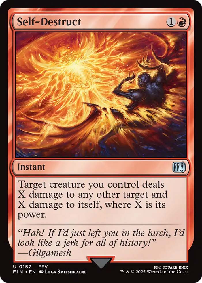 Self-Destruct