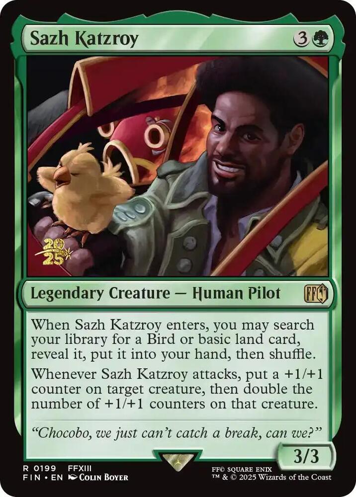 Sazh Katzroy (Prerelease)