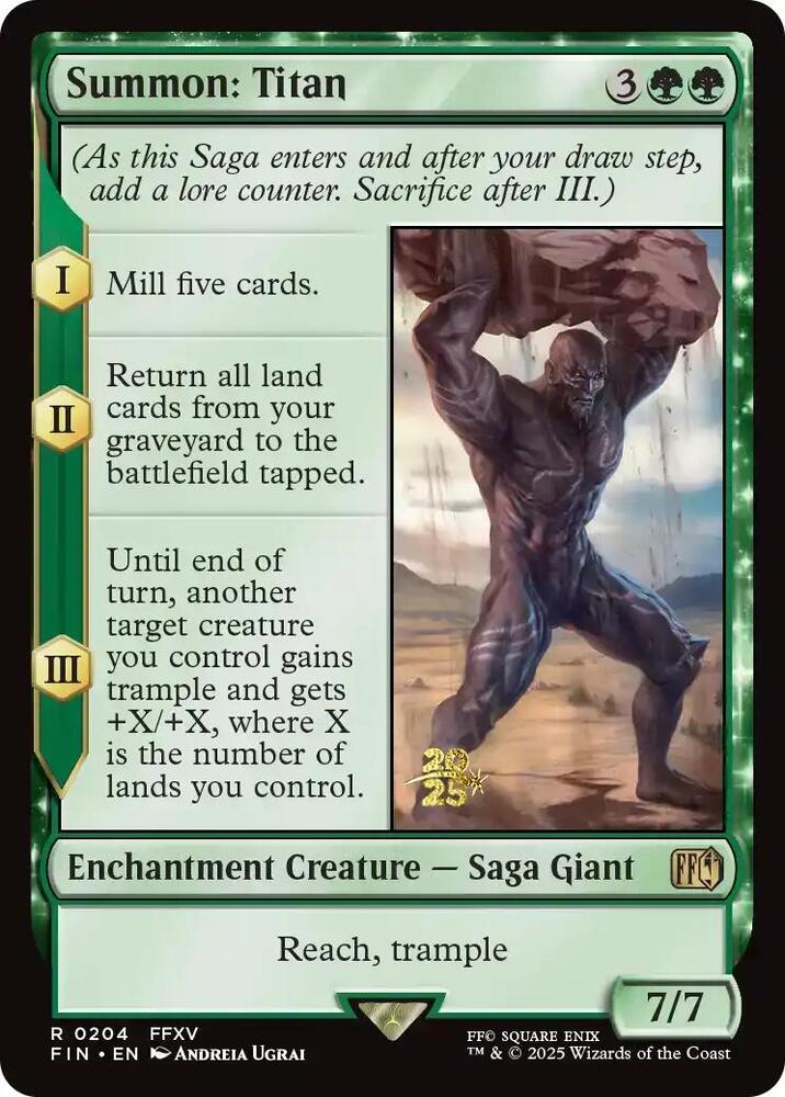 Summon: Titan (Prerelease)
