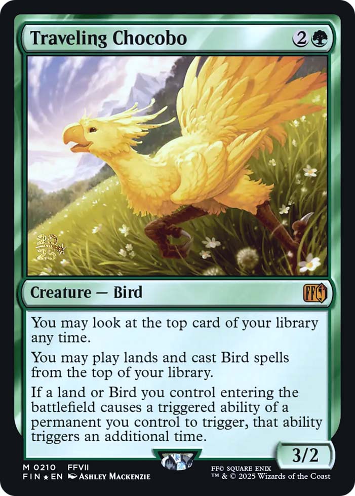 Traveling Chocobo (Prerelease)