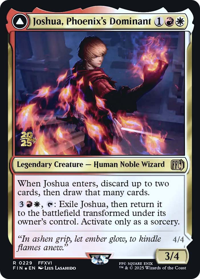 Joshua, Phoenix's Dominant (Prerelease) Front