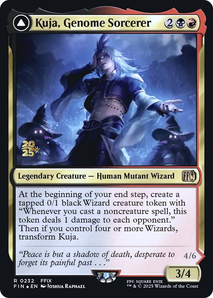Kuja, Genome Sorcerer (Prerelease) Front