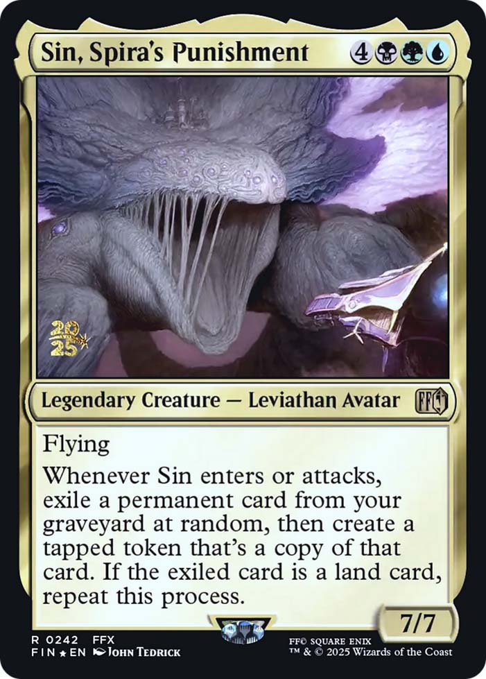 Sin, Spira's Punishment (Prerelease)
