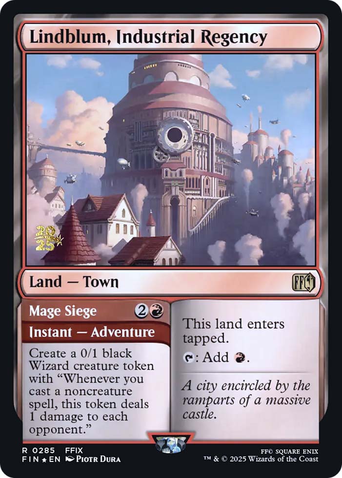 Lindblum, Industrial Regency (Prerelease)