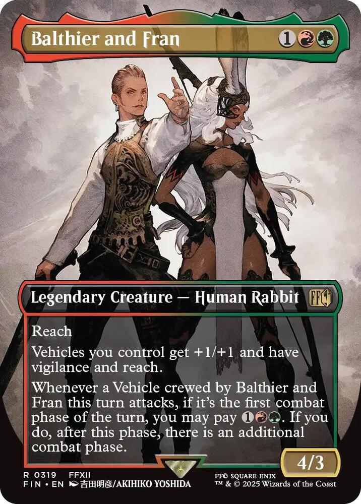 Balthier and Fran (Borderless)
