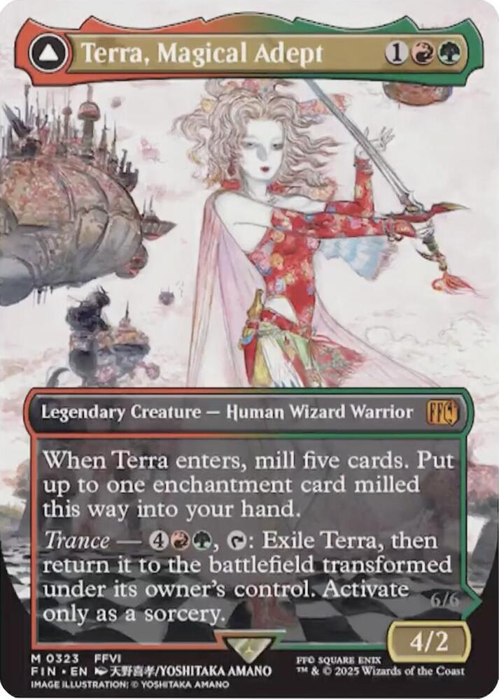 Terra, Magical Adept Front