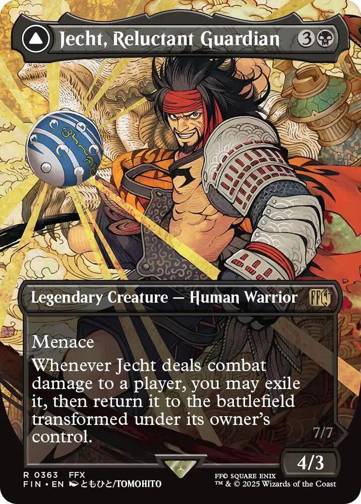 Jecht, Reluctant Guardian Front