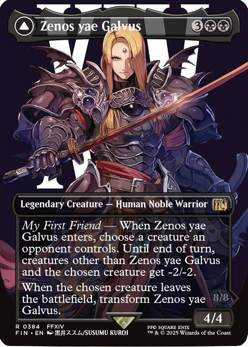 Zenos yae Galvus Front