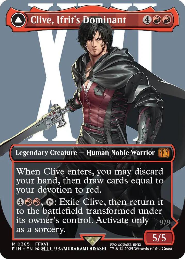 Clive, Ifrit's Dominant (Borderless) Front