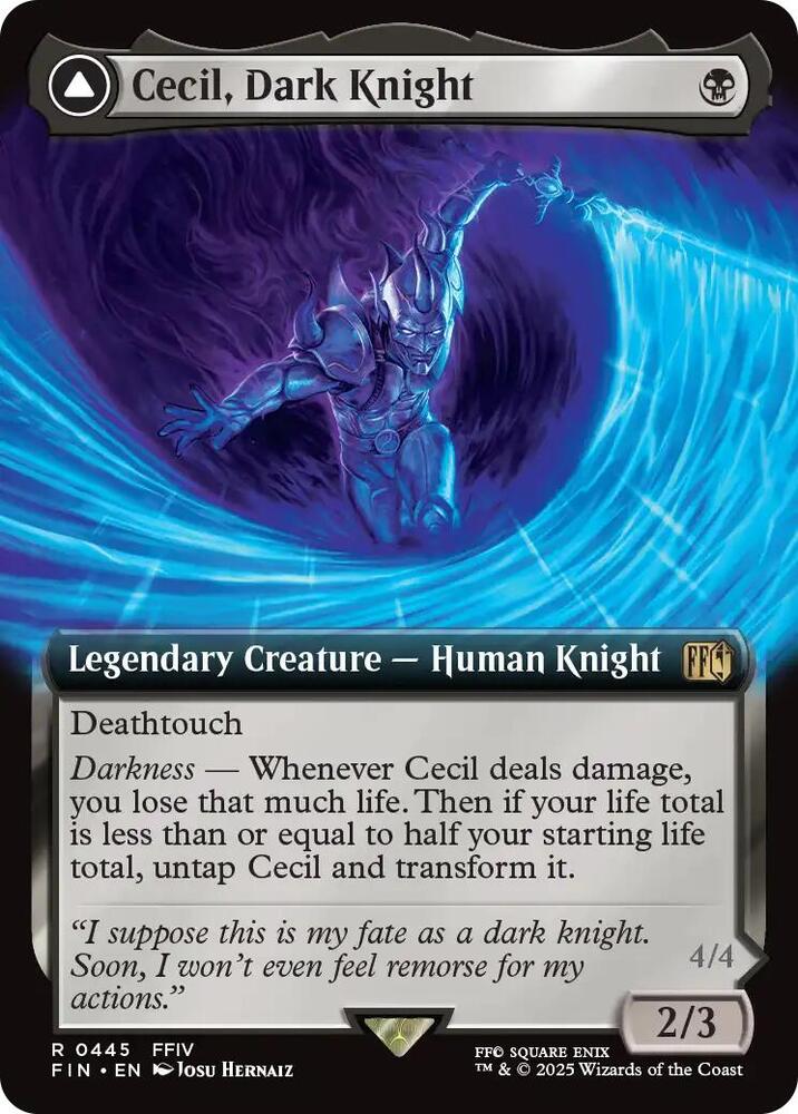 Cecil, Dark Knight Front