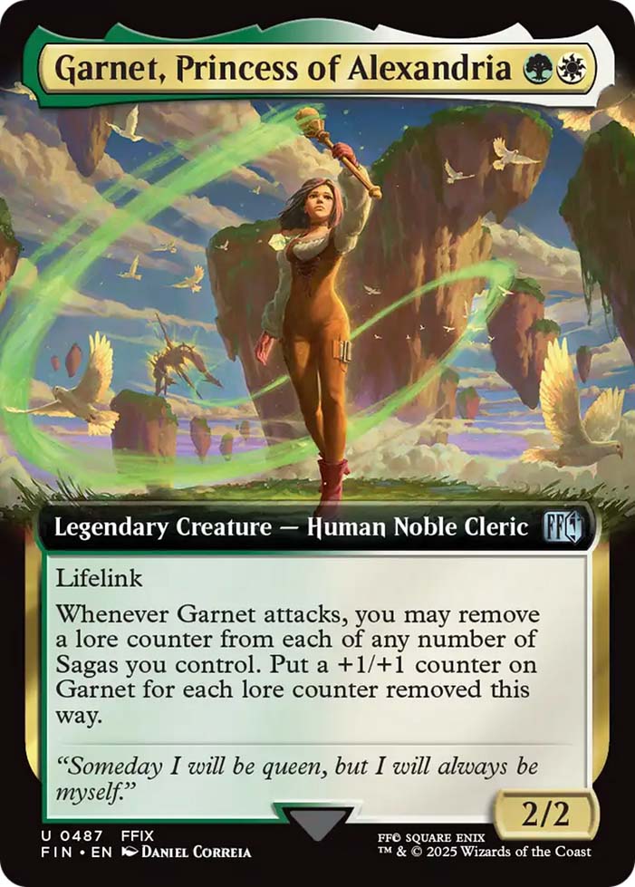 Garnet, Princess of Alexandria Front