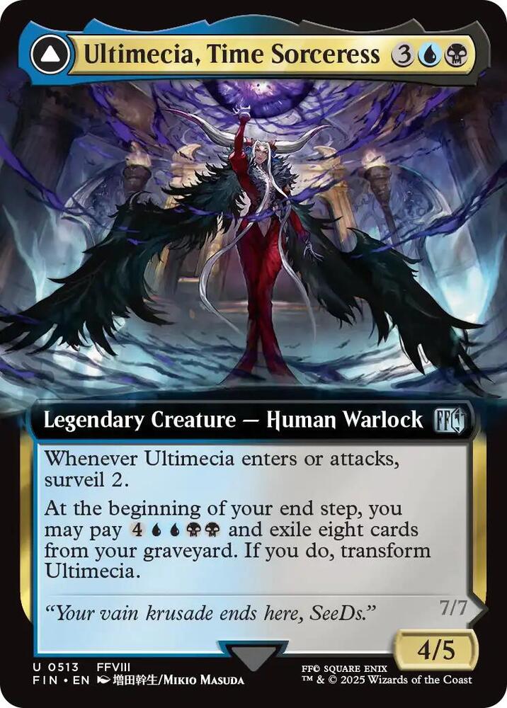 Ultimecia, Time Sorceress Front