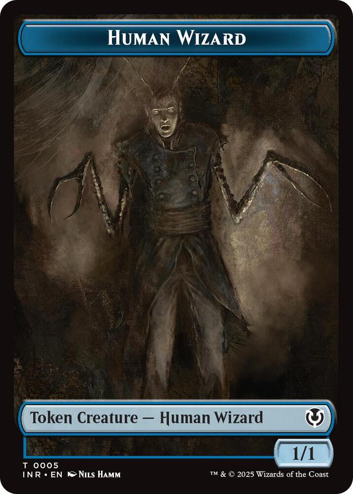 Human Wizard // Emblem - Jace, Unraveler of Secrets