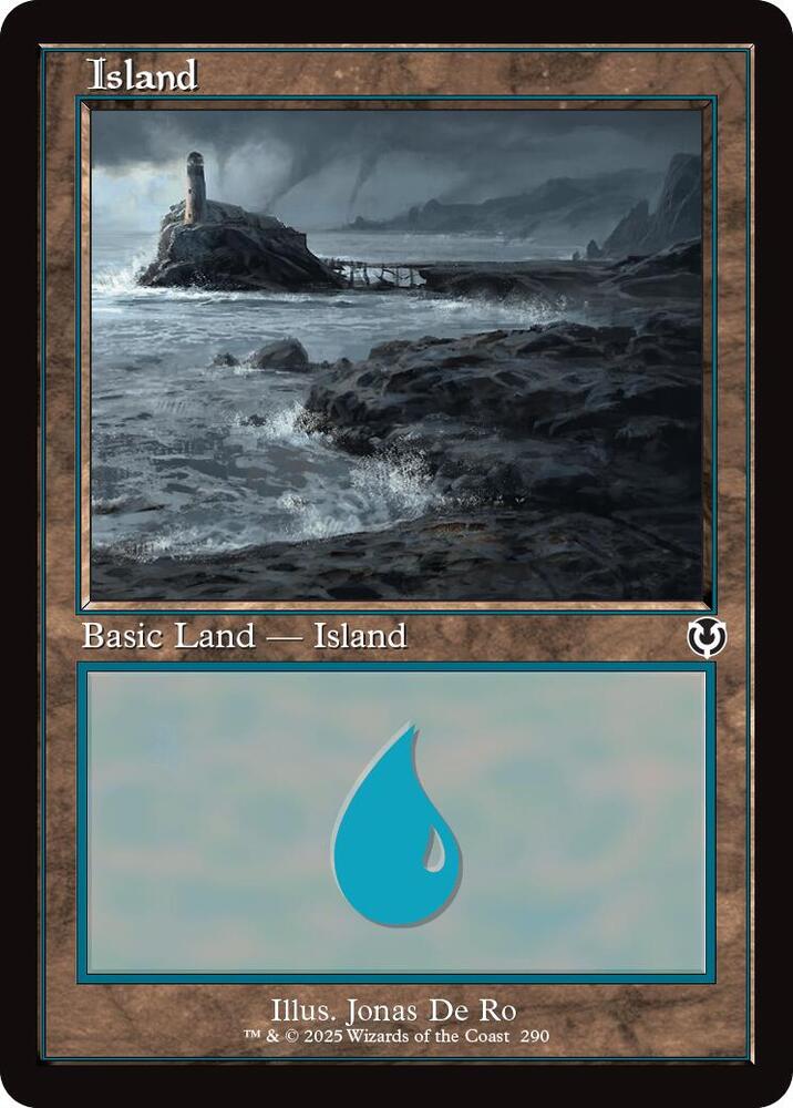 Island (Retro Frame)
