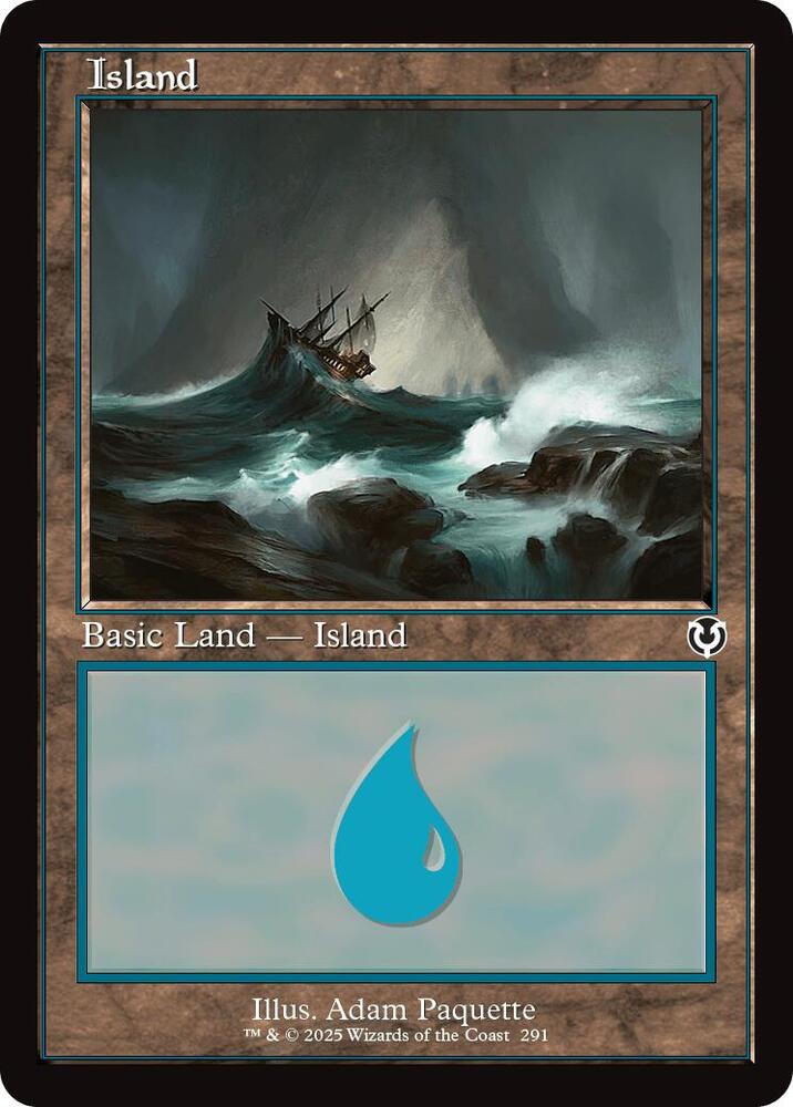 Island (Retro Frame)