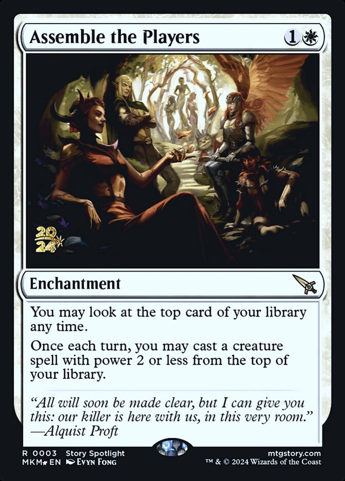 Assemble the Players (Prerelease)