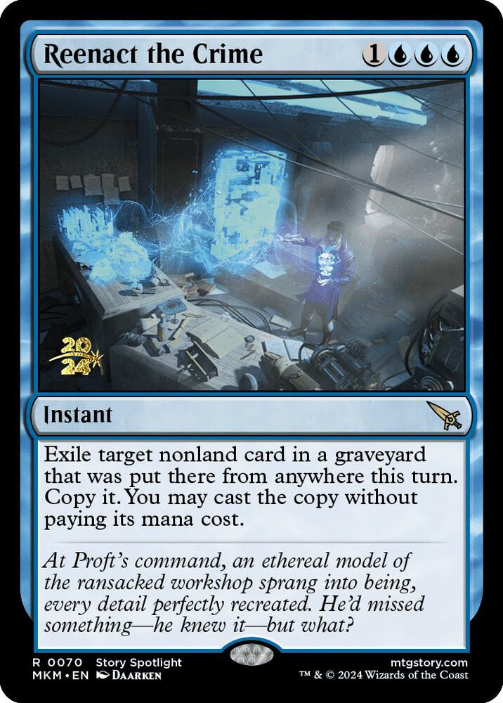 Reenact the Crime (Prerelease)