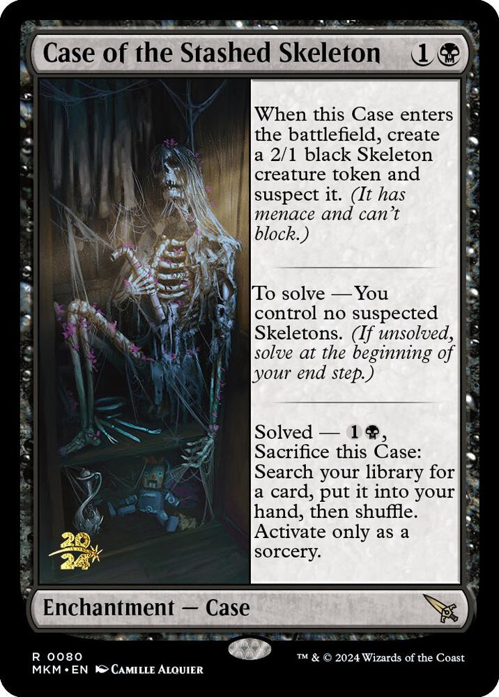 Case of the Stashed Skeleton (Prerelease)