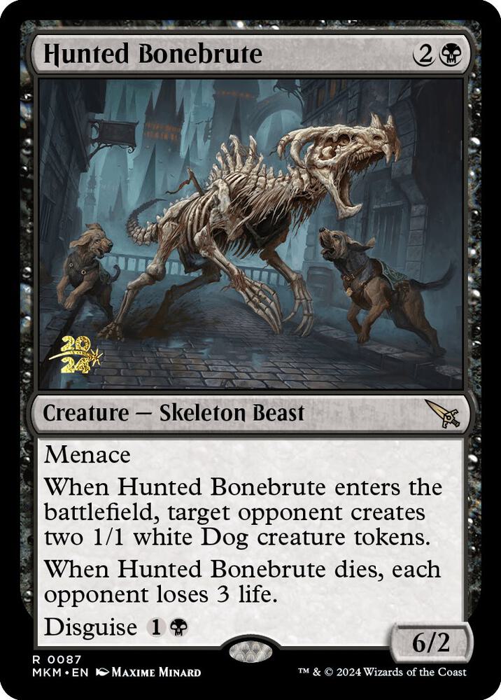 Hunted Bonebrute (Prerelease)