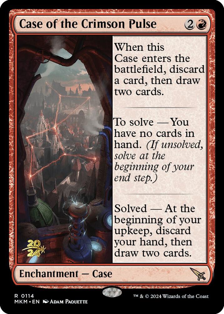  Case of the Crimson Pulse (Prerelease)