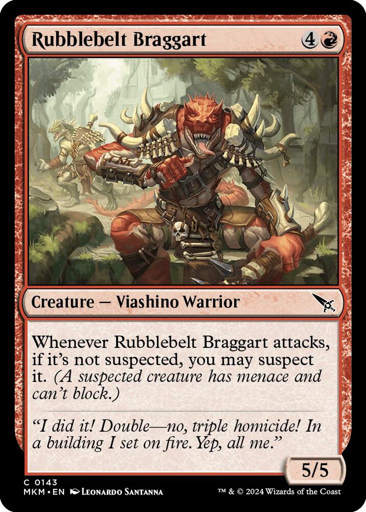 Rubblebelt Braggart