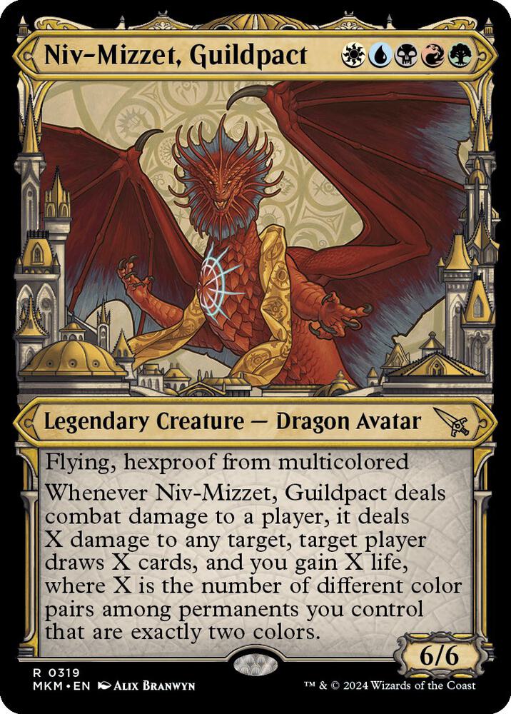Niv-Mizzet, Guildpact (Showcase)