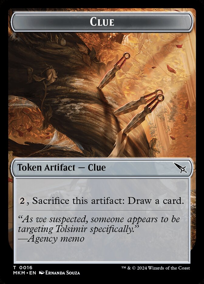 Clue // Art 043 Front