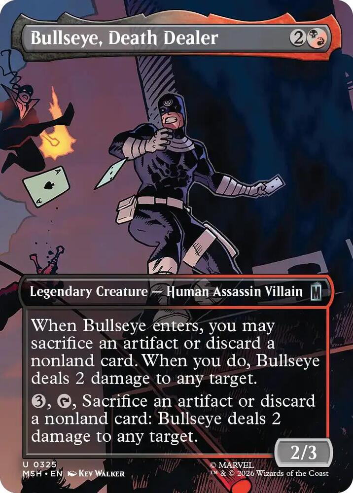 Bullseye, Death Dealer (Borderless)